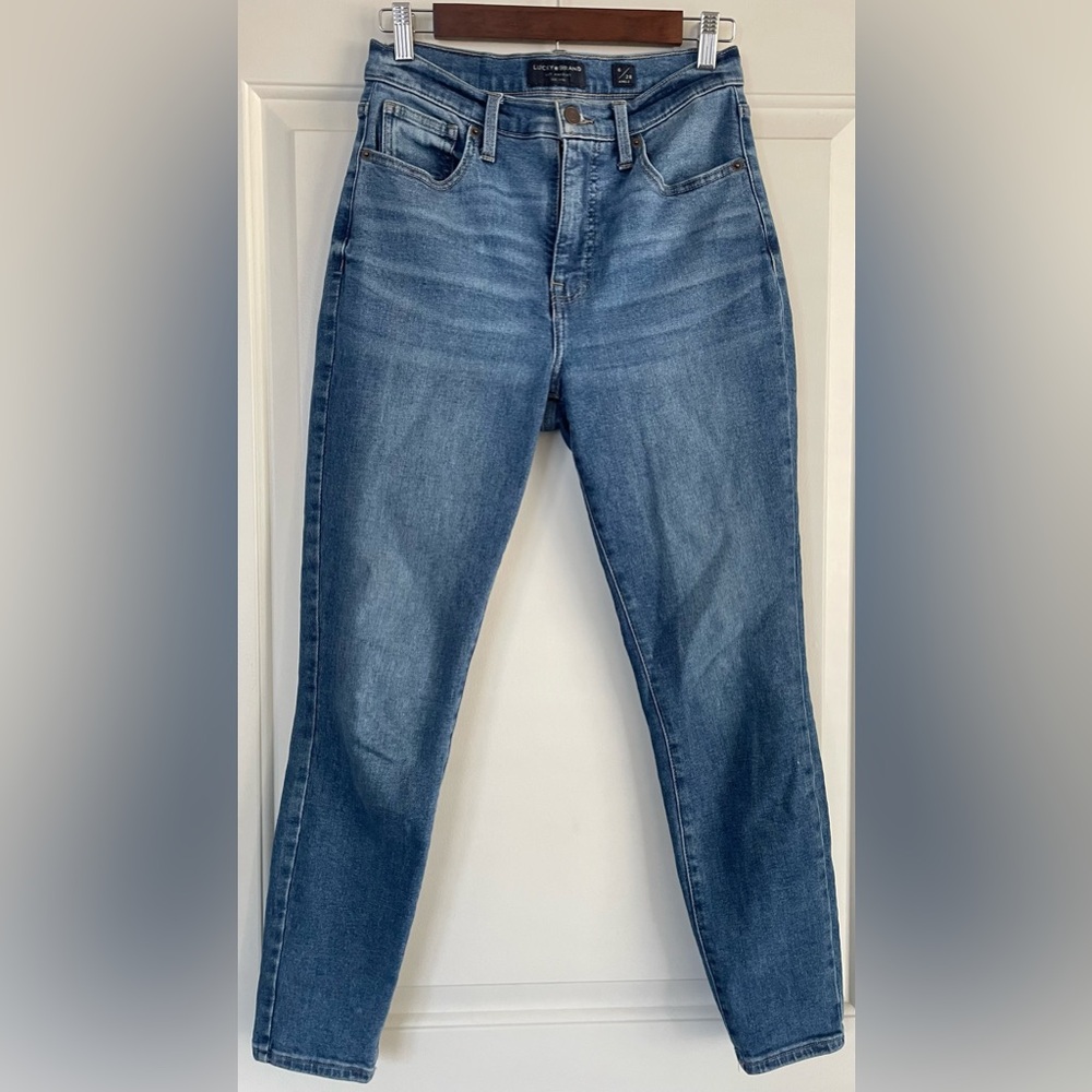 Lucky Brand Women's High Rise Skinny Leg-Bridgette Ankle Jeans
